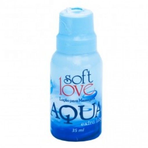 Lubrificante Aqua Extra Luby Siliconado 35ml Soft Love