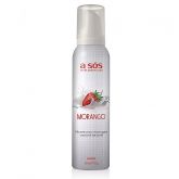 Mousse Corporal Aerosol Beijável A Sós Morango - 166ml/90g