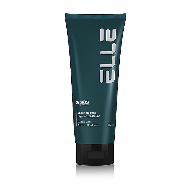 Sabonete íntimo para higiene Masculina Elle - 200ml