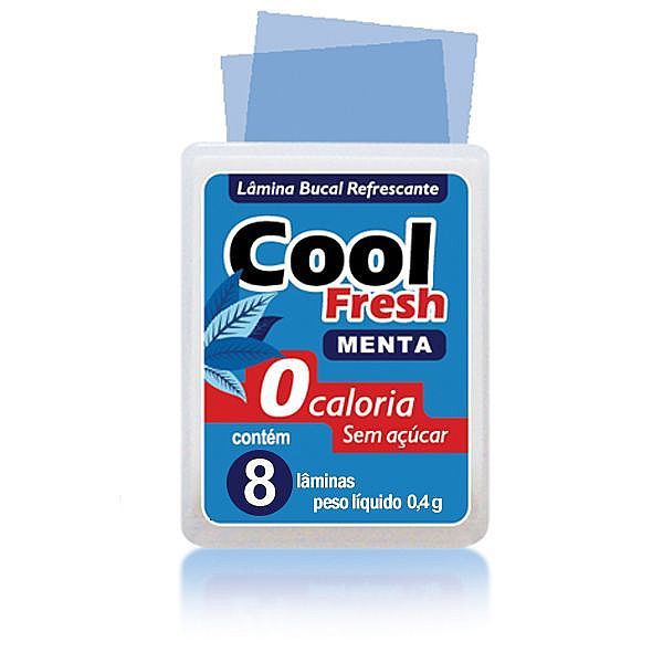 Lâmina Cool Fresh Sabor Menta com 08 Lâminas