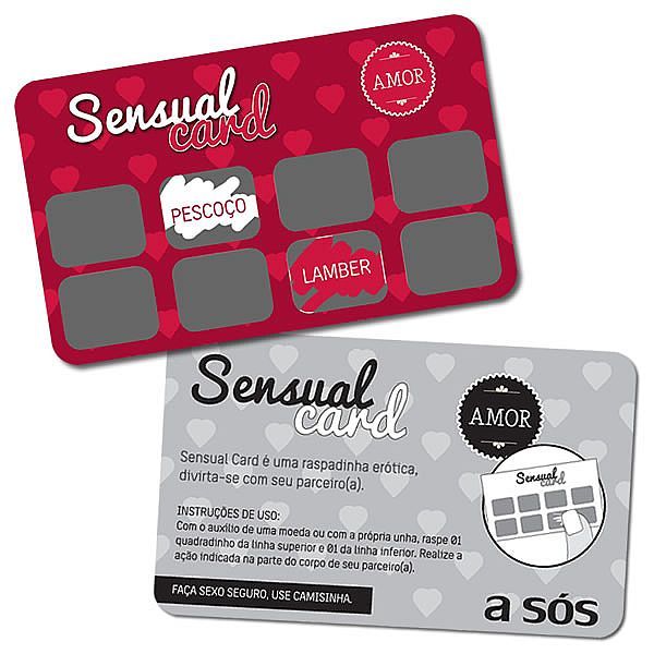 Raspadinha Sensual Card A Sós Amor