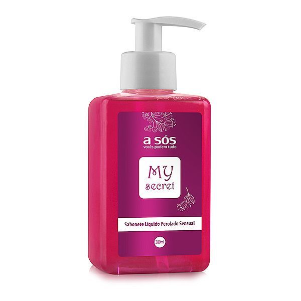 Sabonete Líquido Perolado Sensual A Sós My Secret - 300ml