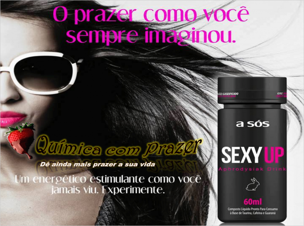 Energético Afrodisíaco Sexy Up A Sós frasco com 60ml