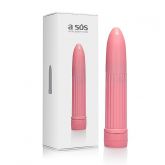 Vibrador A Sós Personal Multivelocidade na cor Rosa - 13cm