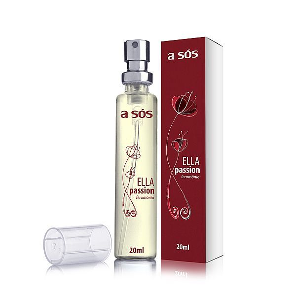 Perfume Passion Feromônio A Sós Ella Spray - 20ml