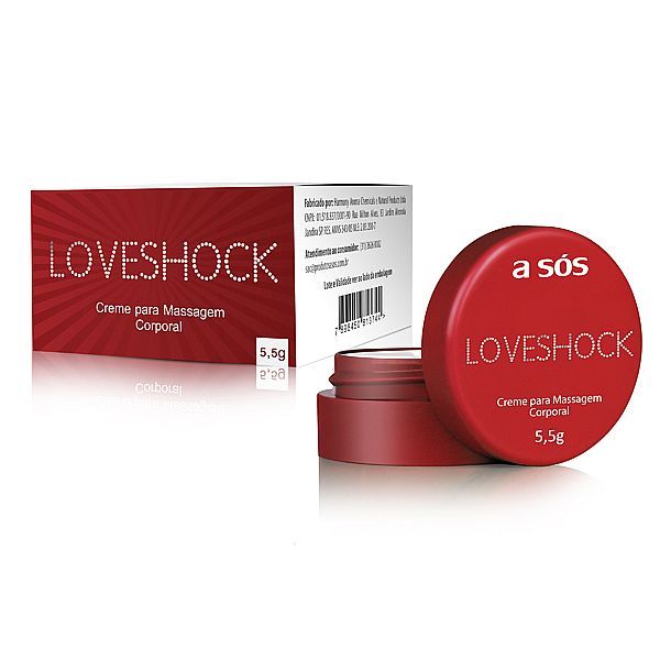 Creme A sós LoveShock Eletrizante agora na versão em Pote -